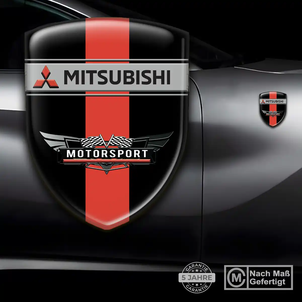 Mitsubishi Embleme Auto Hochwertiges Harz