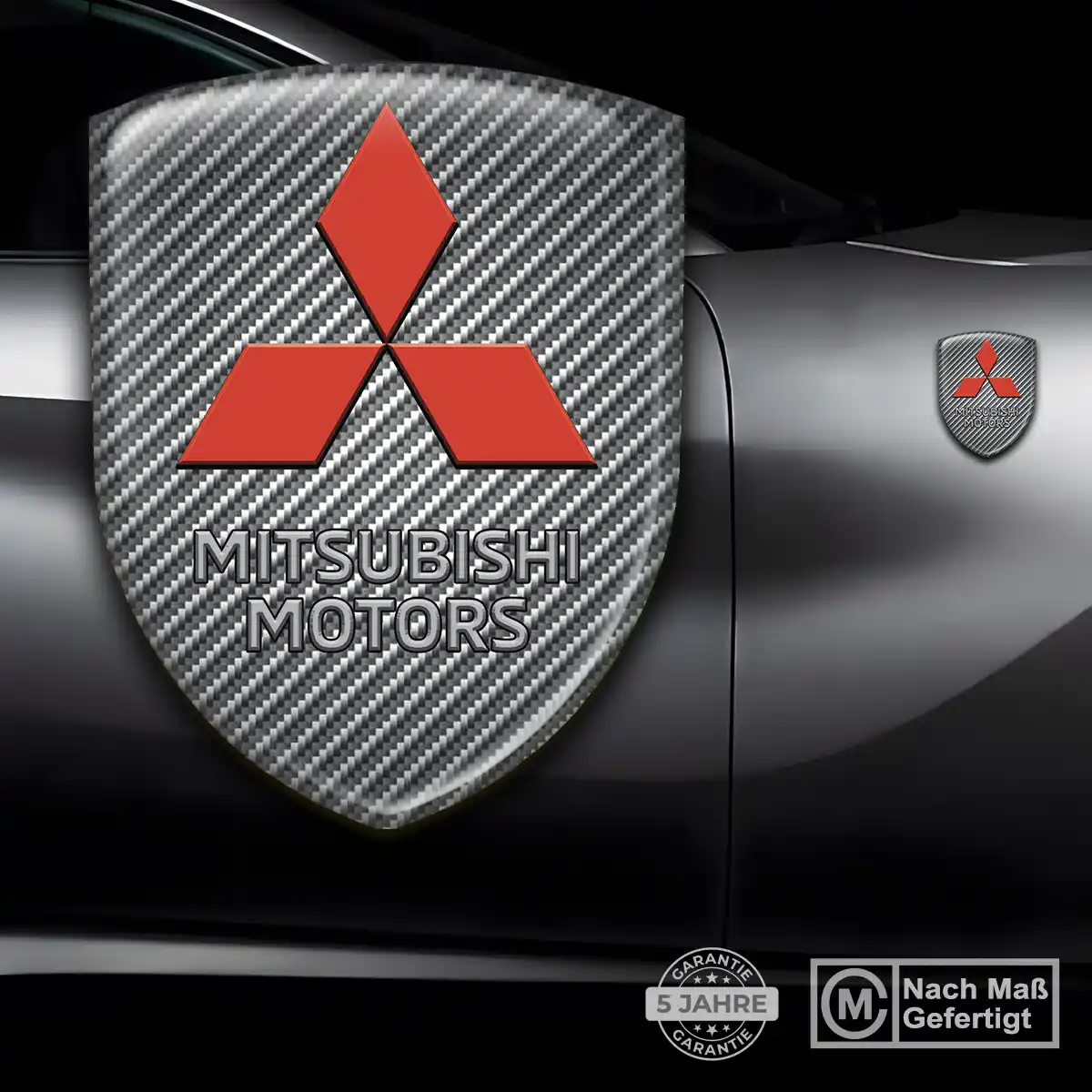 Mitsubishi Embleme Auto Hohe Qualität