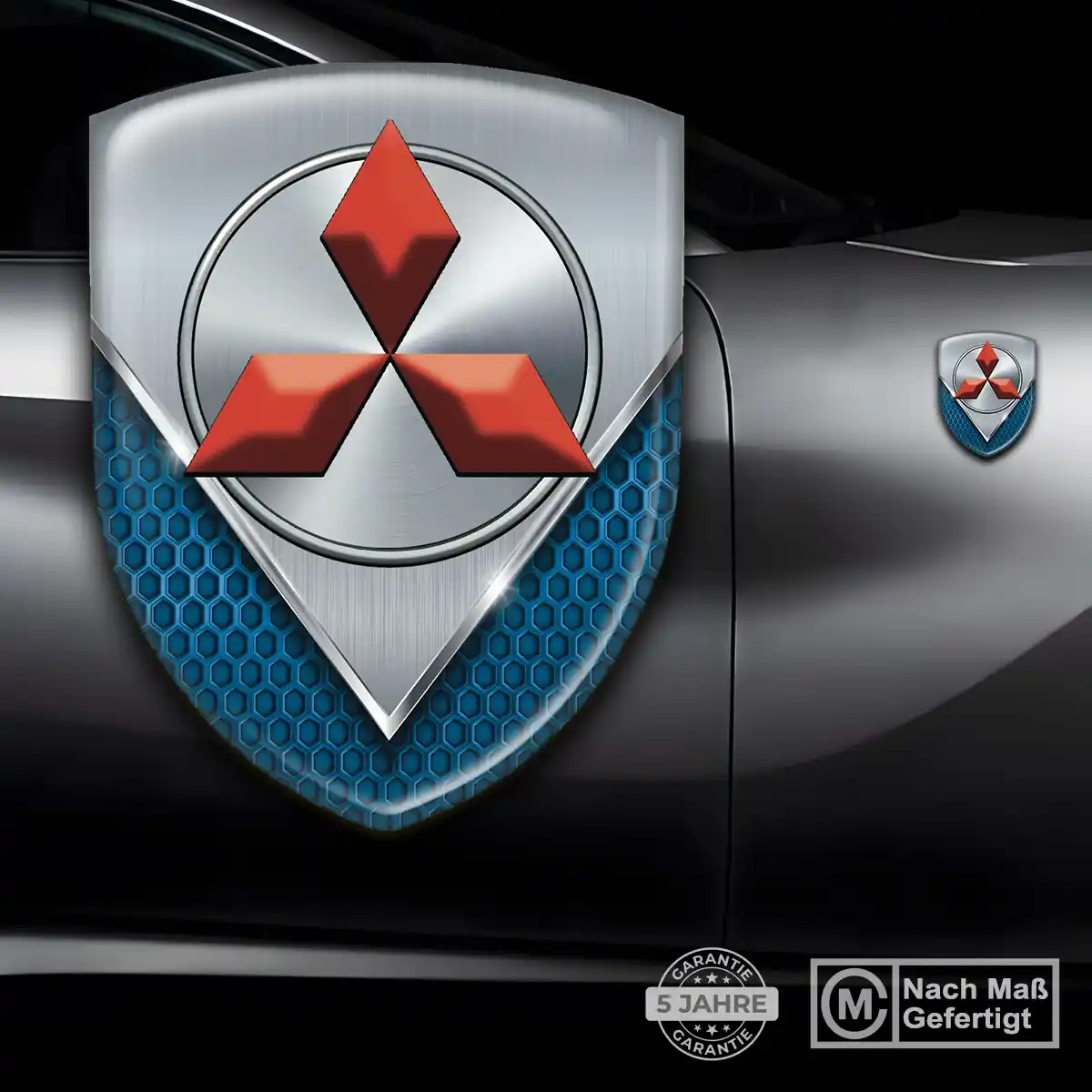 Mitsubishi Embleme Auto Premium-Edition