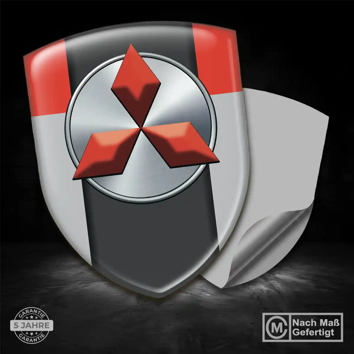 Mitsubishi Embleme Auto Premiumqualität