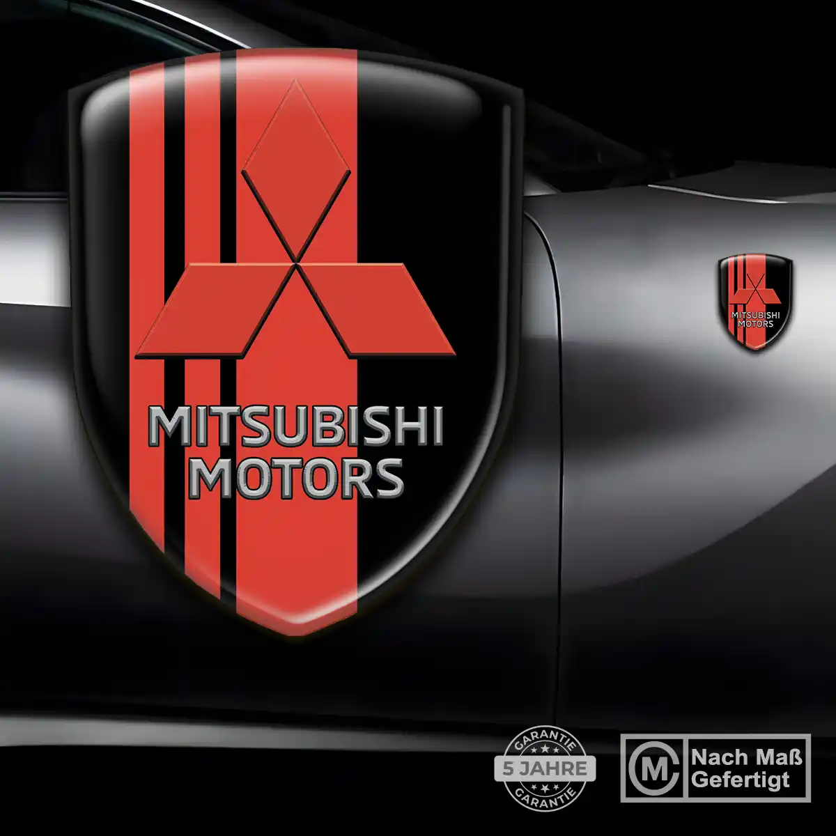 Mitsubishi Embleme Exterieurdesign