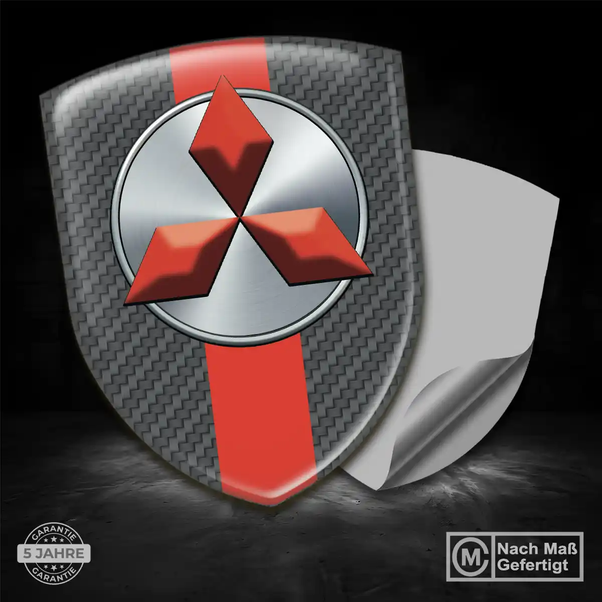 Mitsubishi Embleme Luxus-Edition