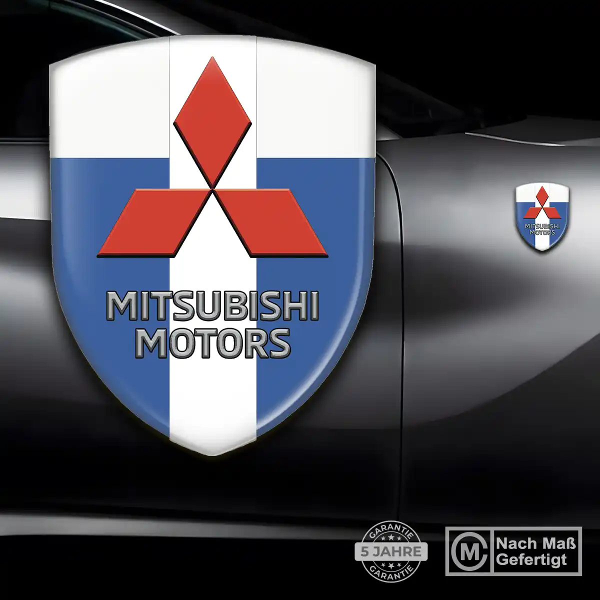 Mitsubishi Embleme Premiumqualität