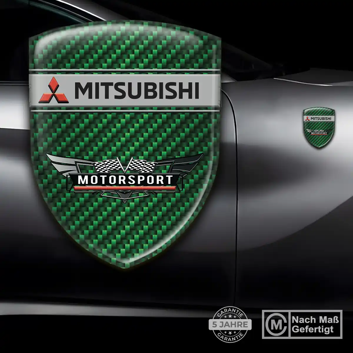 Mitsubishi Silikon Aufkleber Auto Hohe Qualität