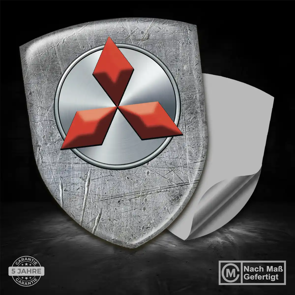 Mitsubishi Silikon Aufkleber Embleme Luxus-Edition