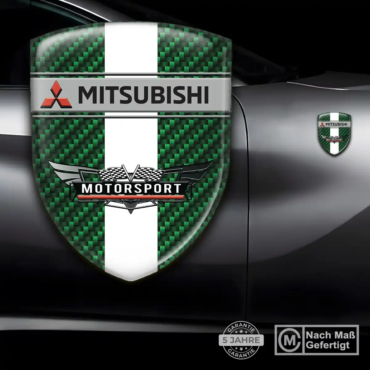 Mitsubishi Silikon Aufkleber Hochwertiges Harz
