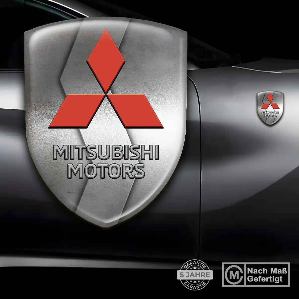 Mitsubishi Silikon Aufkleber Limitierte Auflage