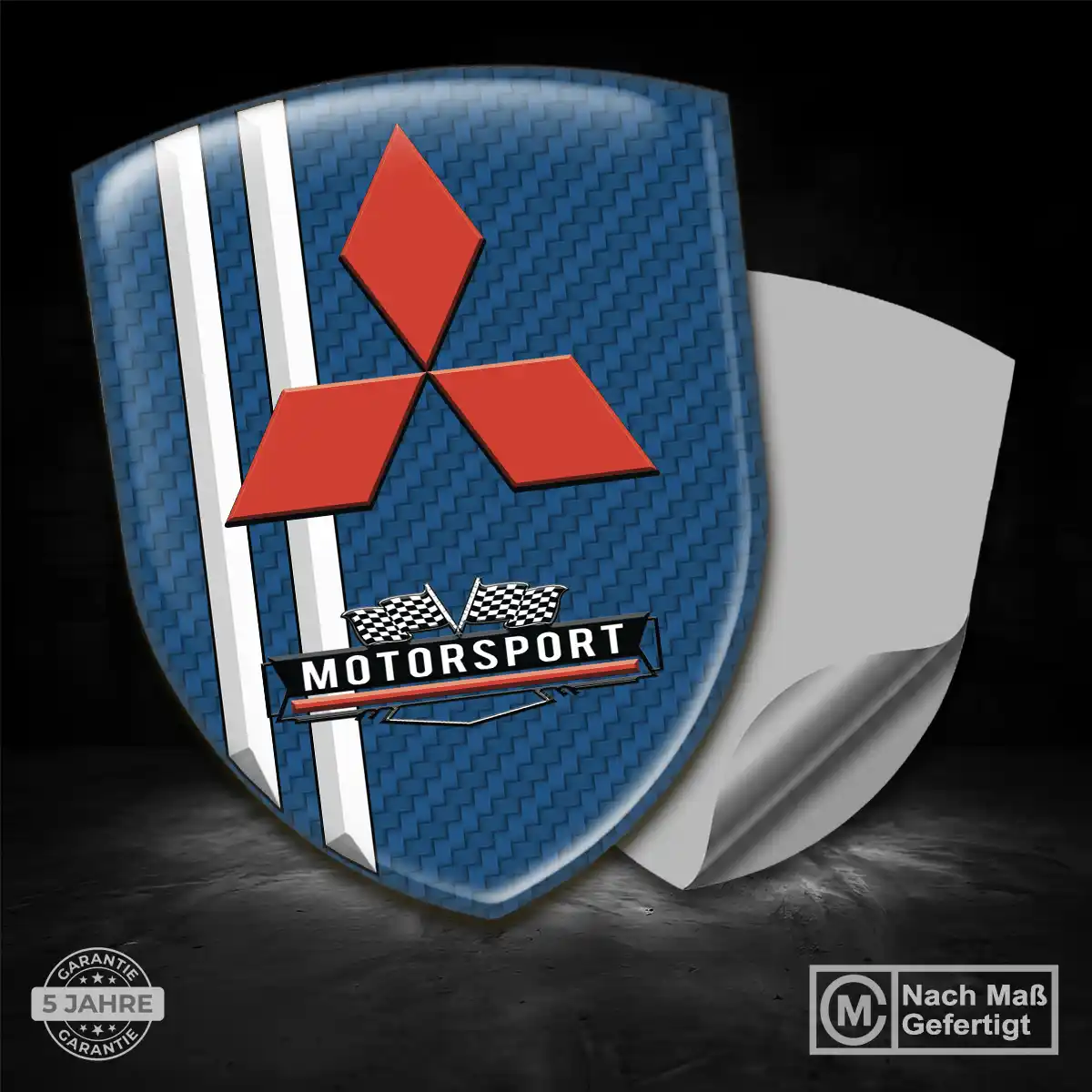 Mitsubishi Wappen Aufkleber Emblem Auto Premiumqualität