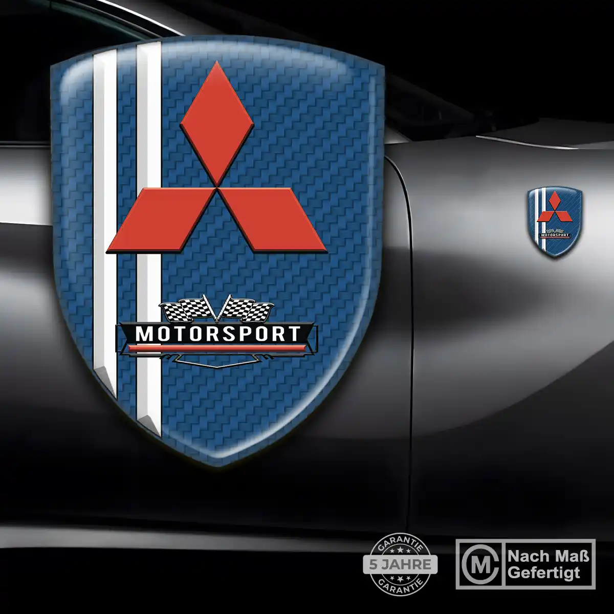 Mitsubishi Wappen Aufkleber Emblem Auto Premiumqualität