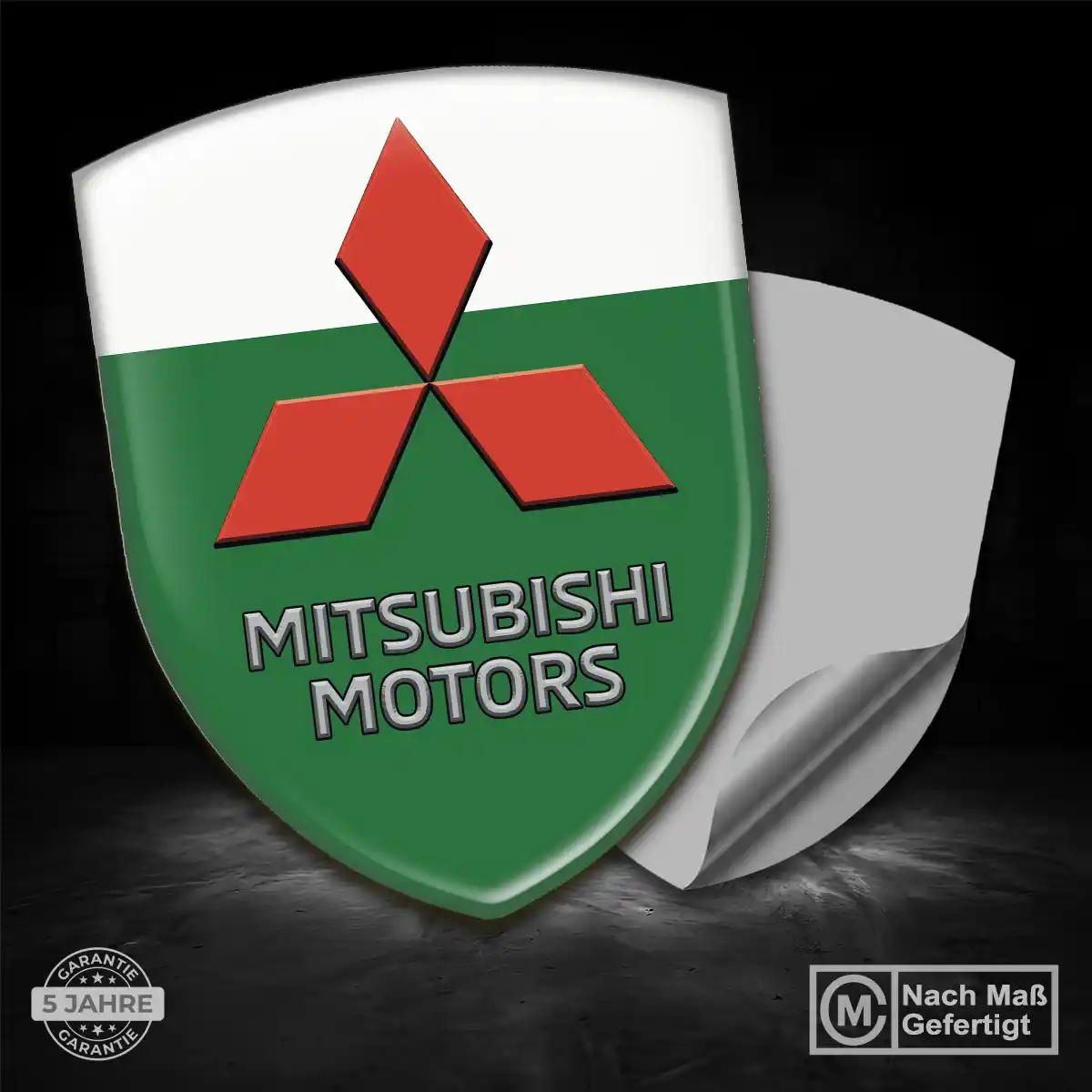 Mitsubishi Wappen Aufkleber Emblem Hohe Qualität