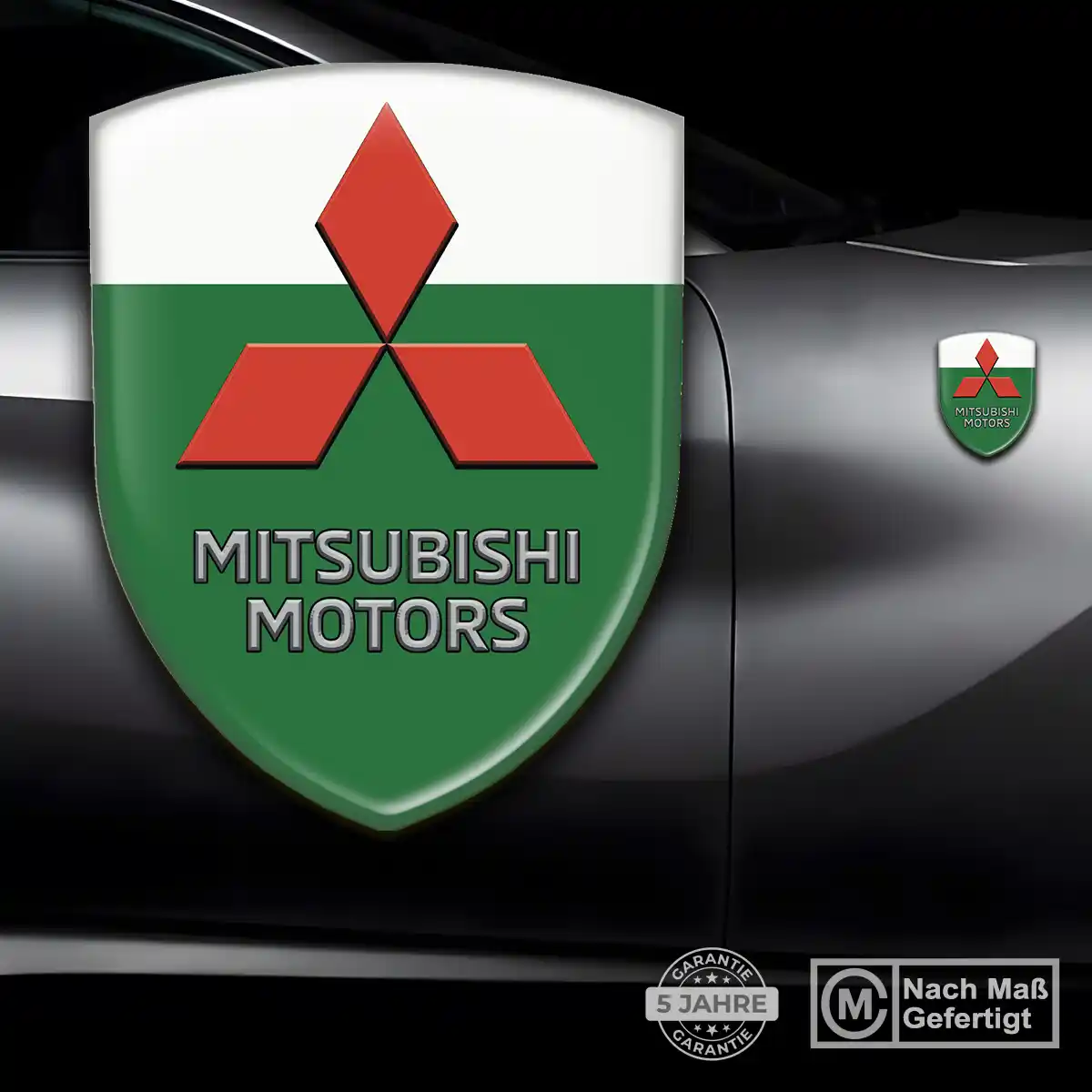 Mitsubishi Wappen Aufkleber Emblem Hohe Qualität