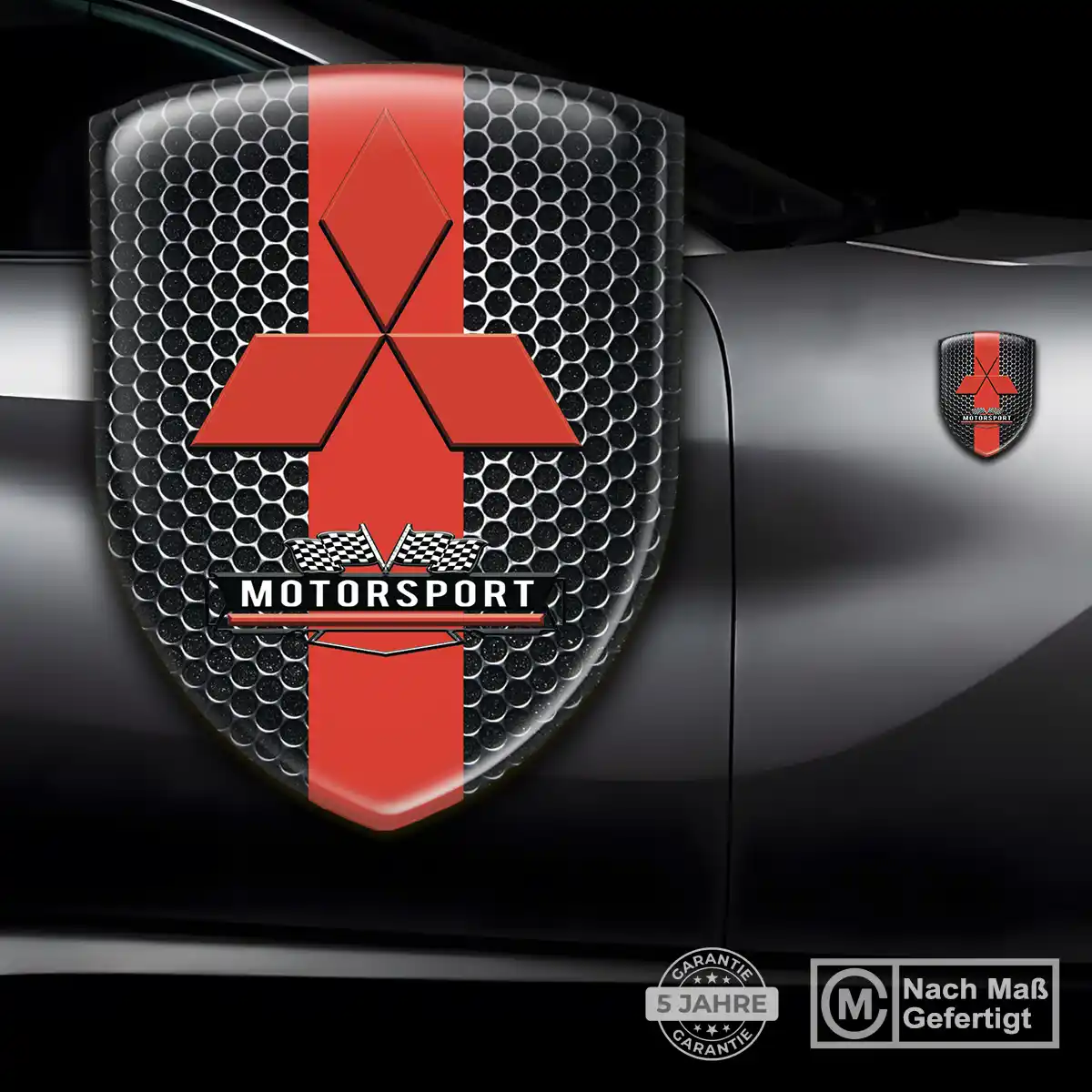 Mitsubishi Wappen Aufkleber Hohe Qualität