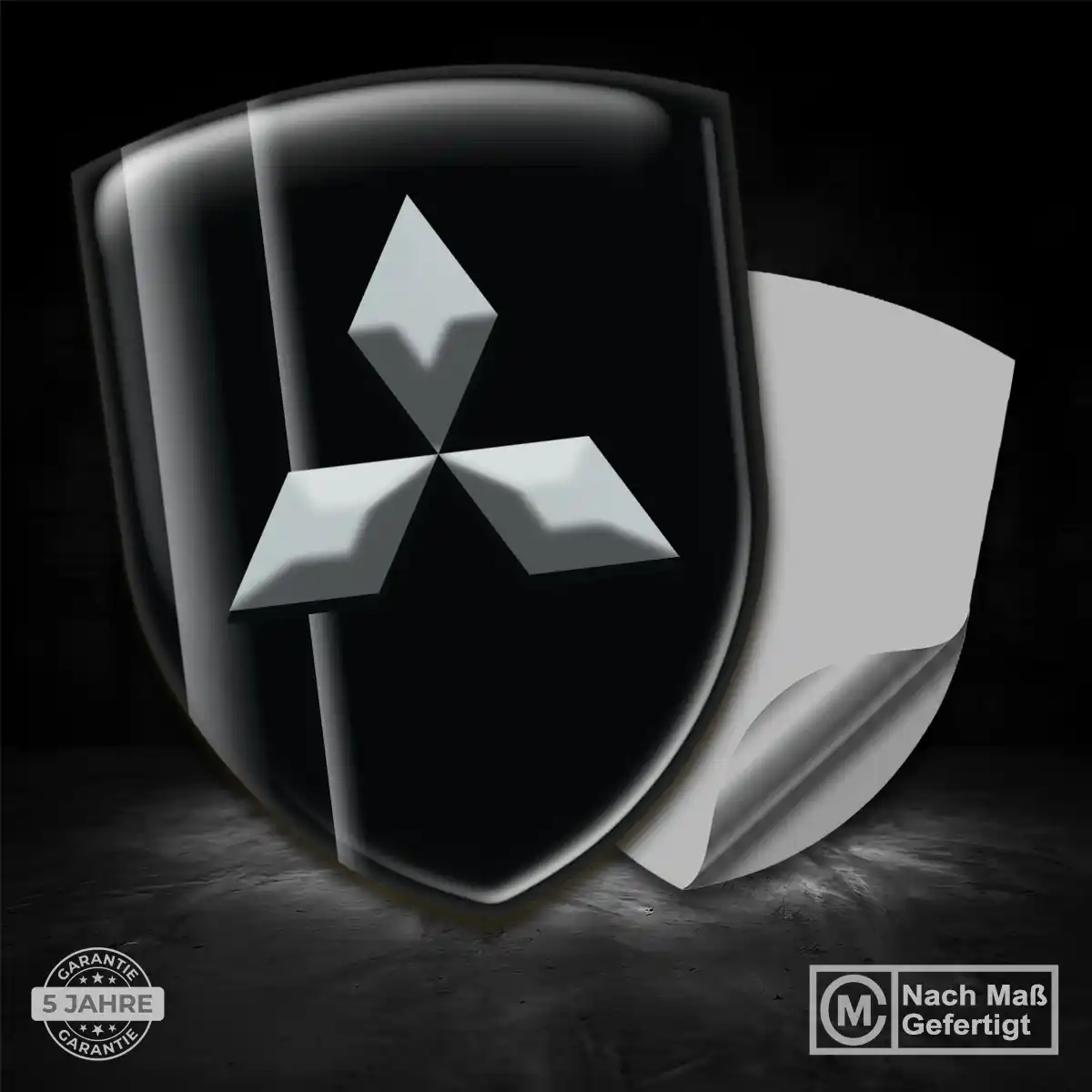 Mitsubishi Wappen Aufkleber Limitierte Auflage