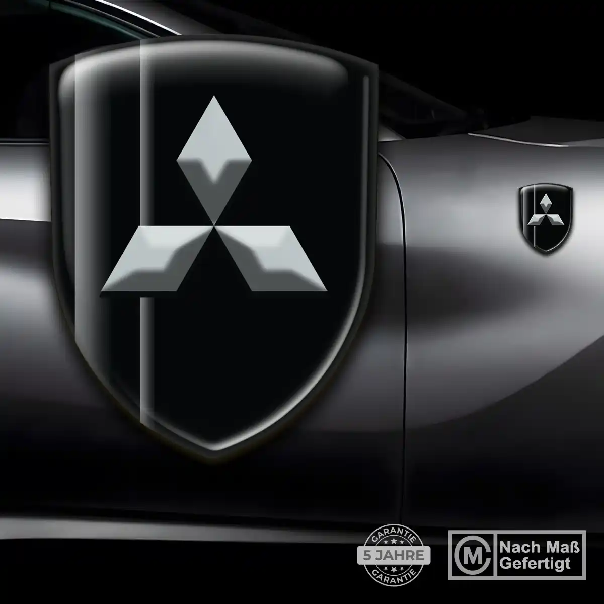 Mitsubishi Wappen Aufkleber Limitierte Auflage