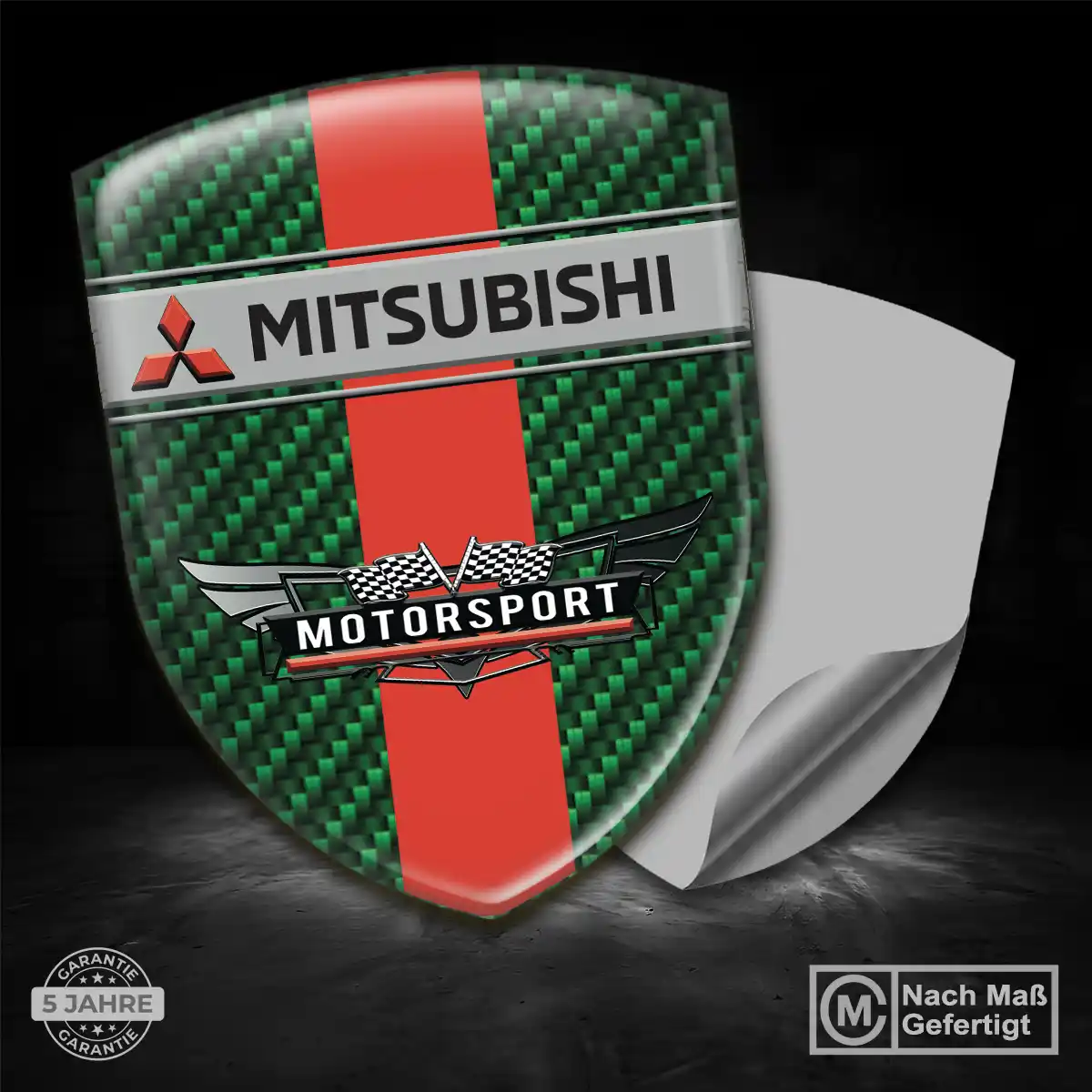 Mitsubishi Wappen Emblem Aufkleber Auto Stilvolles Design