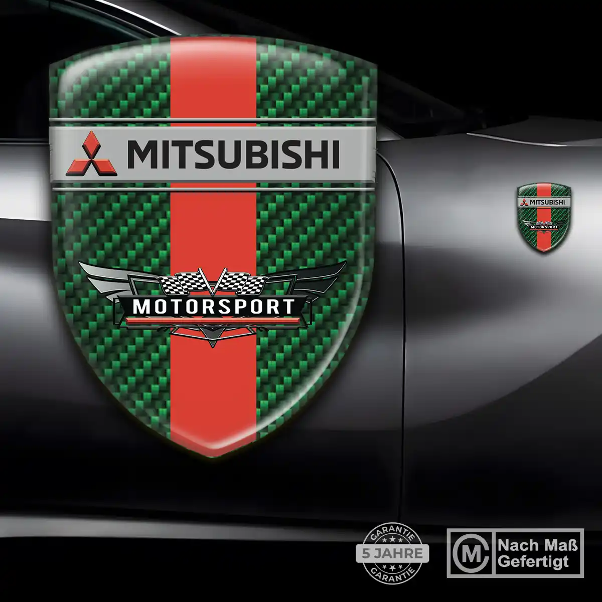 Mitsubishi Wappen Emblem Aufkleber Auto Stilvolles Design
