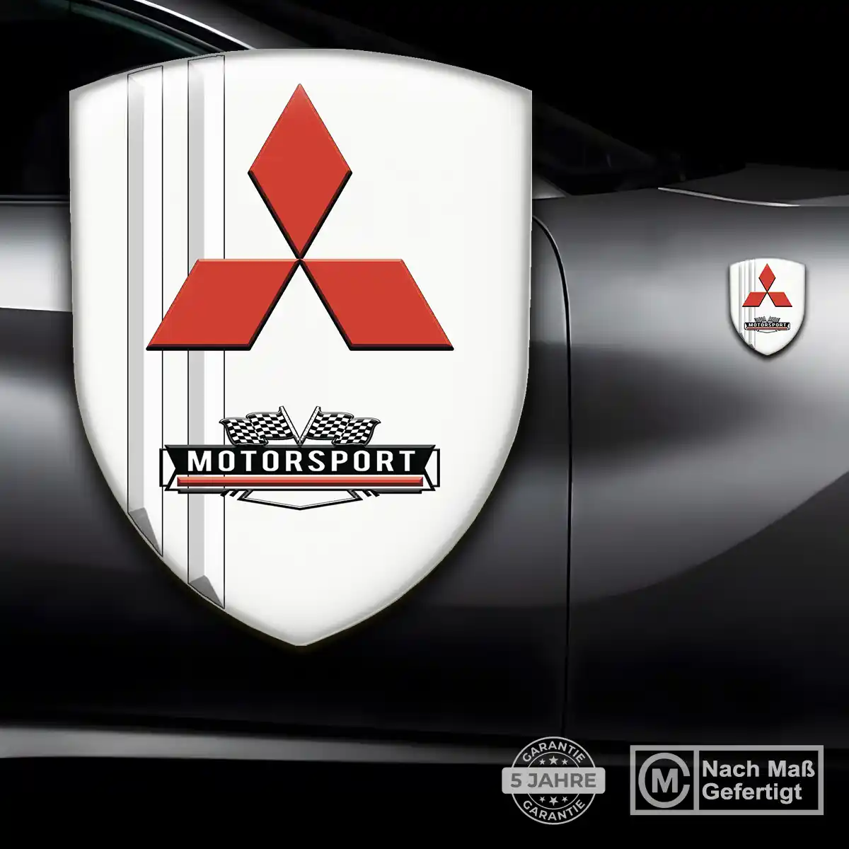 Mitsubishi Wappen Emblem Auto Exterieurdesign