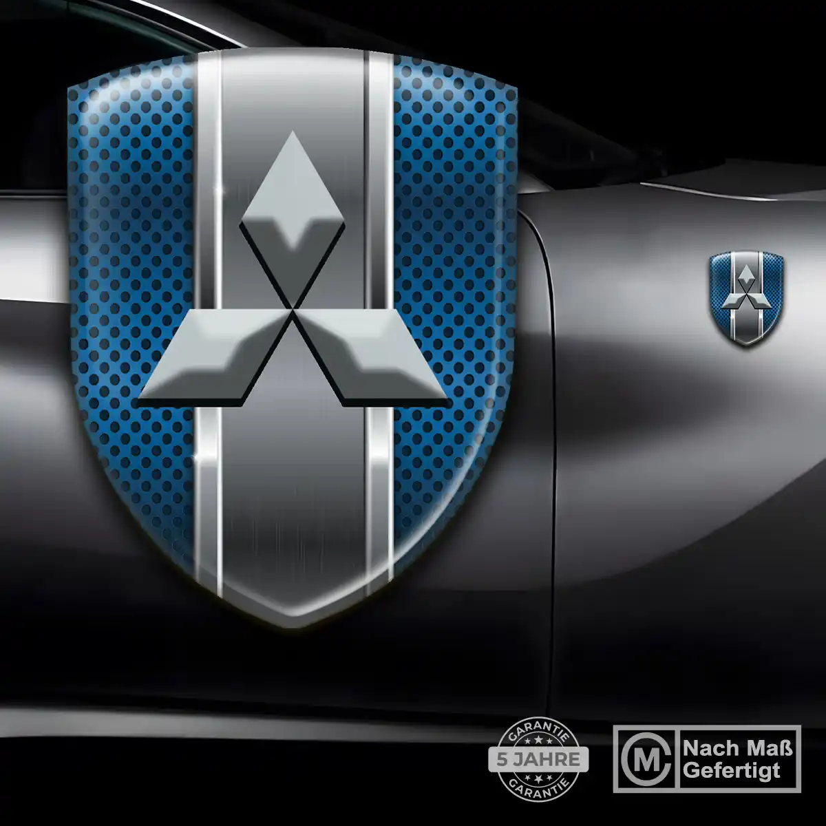 Mitsubishi Wappen Emblem Auto Limitierte Auflage