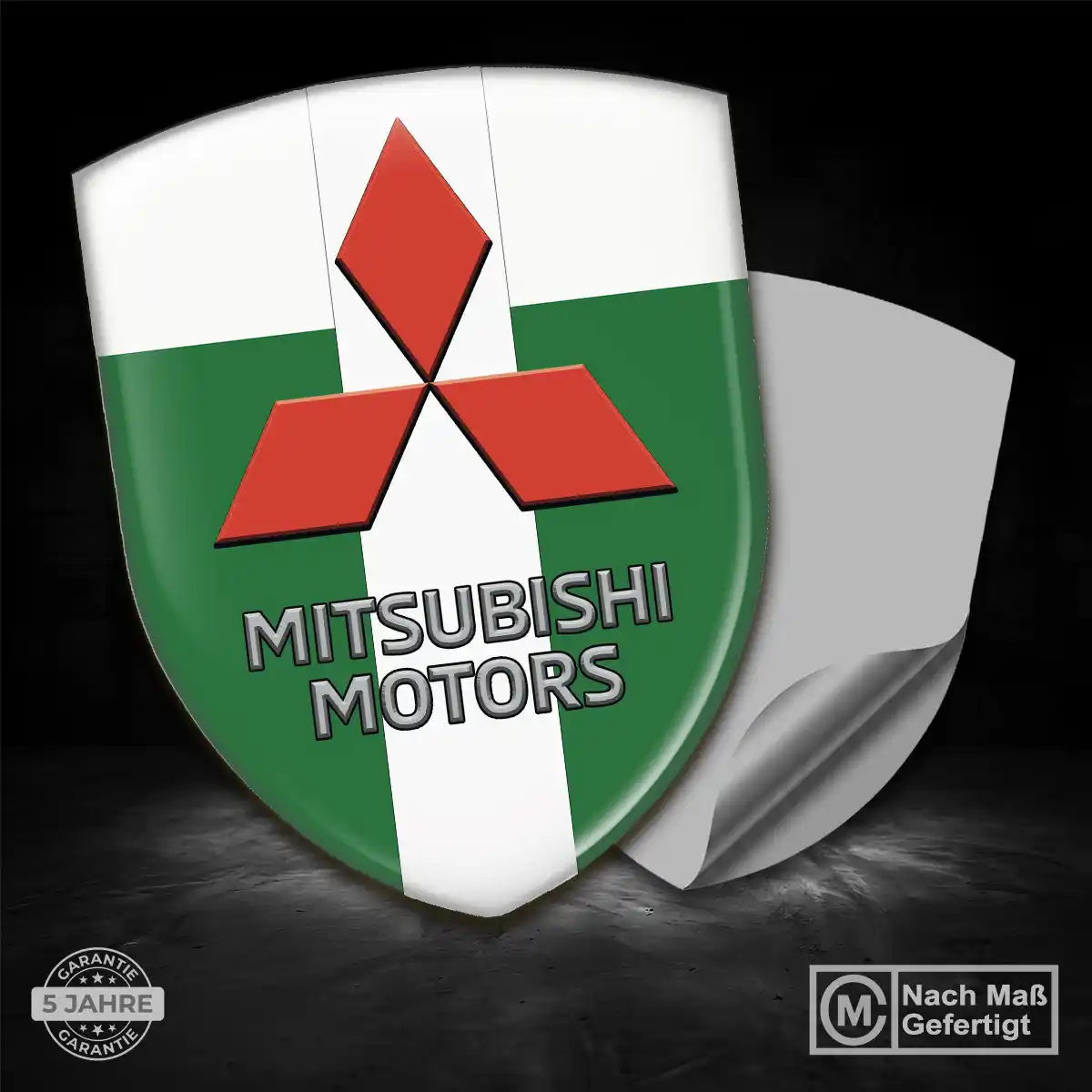 Mitsubishi Wappen Emblem Auto Luxus-Edition