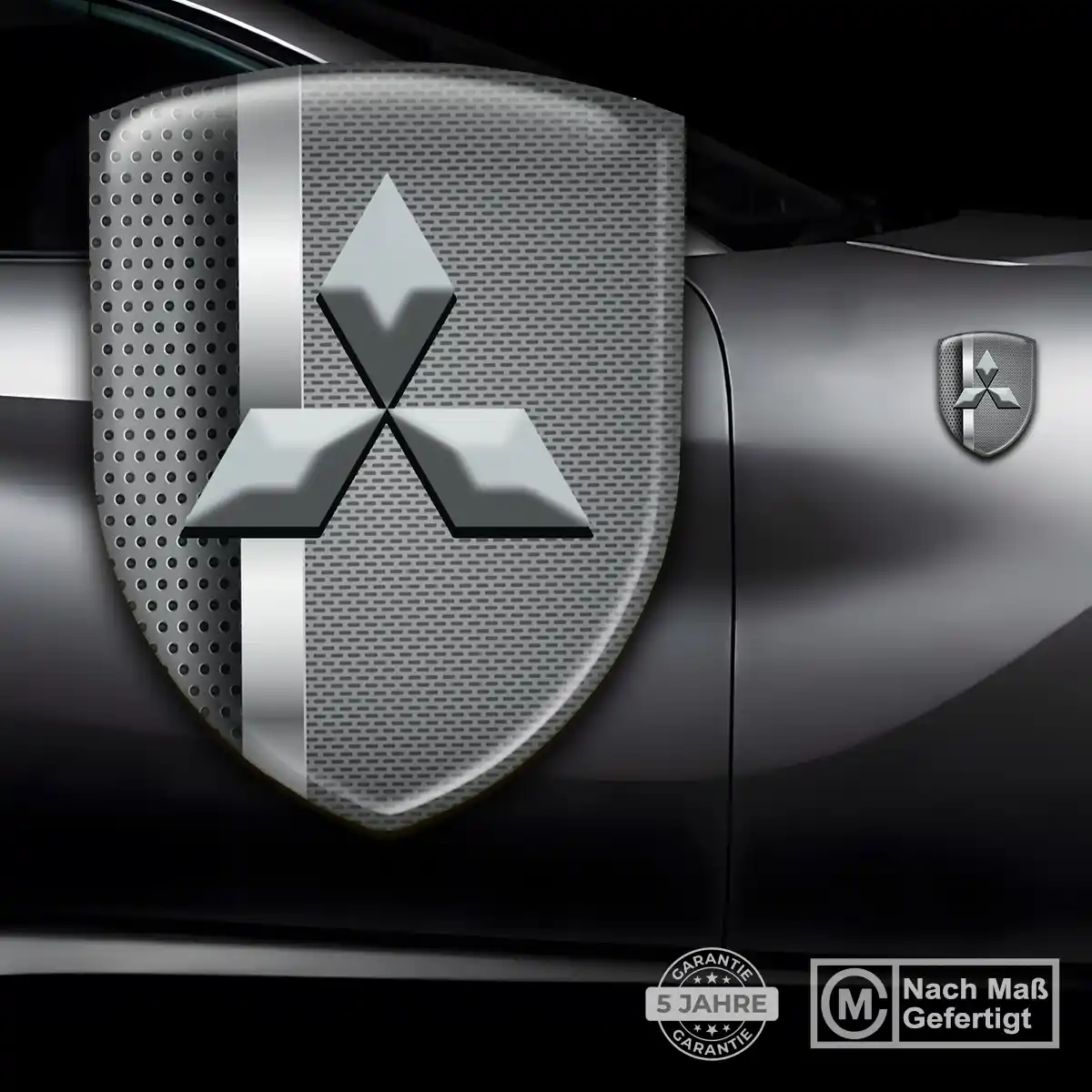 Mitsubishi Wappen Emblem Hohe Qualität