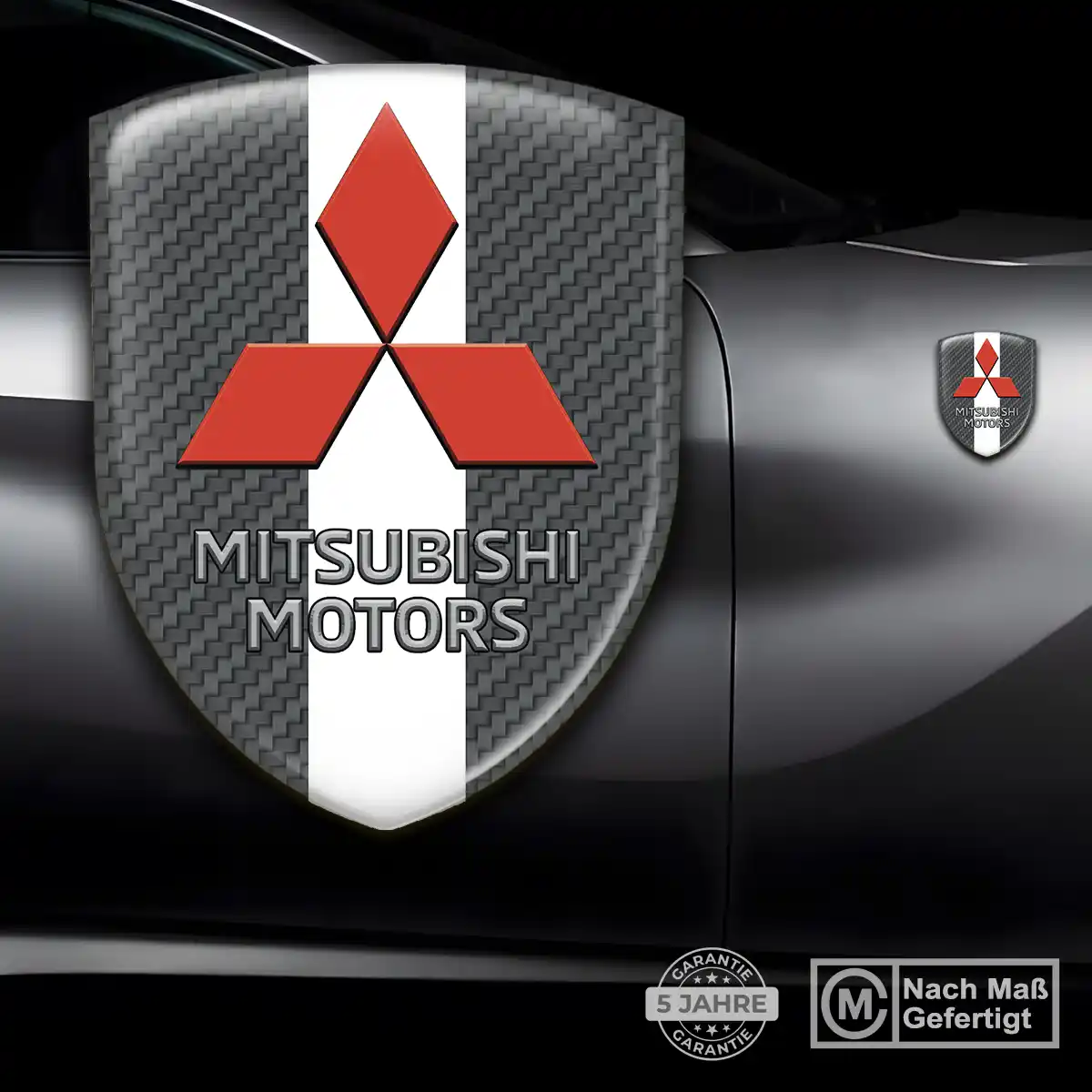 Mitsubishi Wappen Emblem Premium-Edition