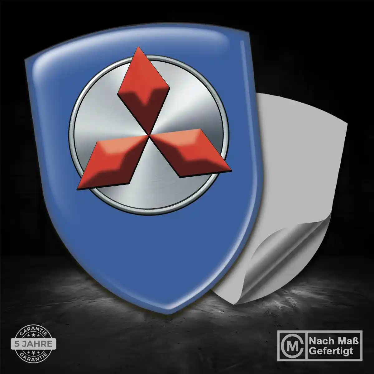 Mitsubishi Wappen Emblem Premiumqualität