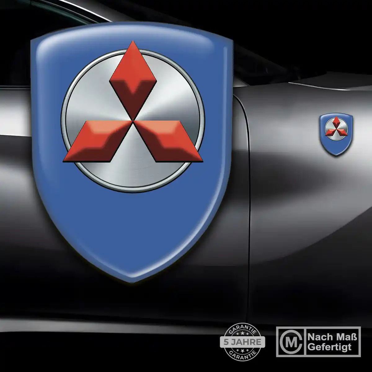 Mitsubishi Wappen Emblem Premiumqualität
