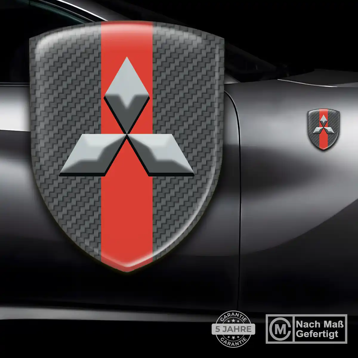 Mitsubishi Wappen Emblem Stilvolles Design