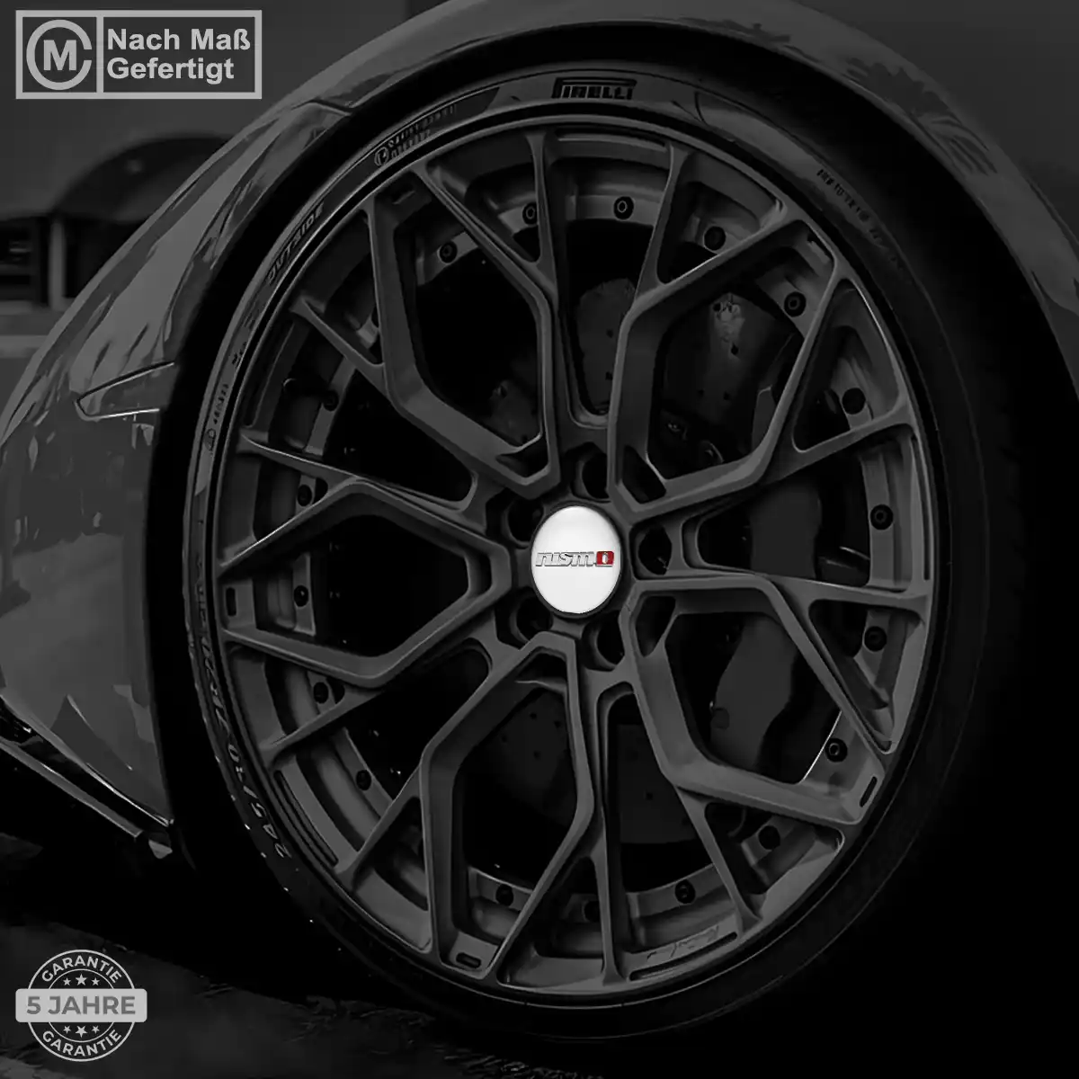 Nismo Aufkleber Nabendeckel Premiumqualität
