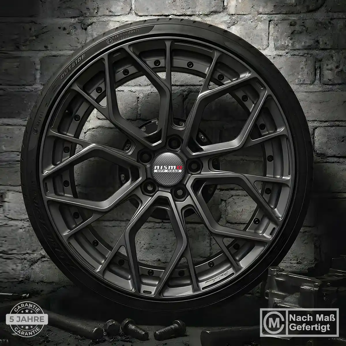 Nismo Aufkleber Radmitte Premium-Edition