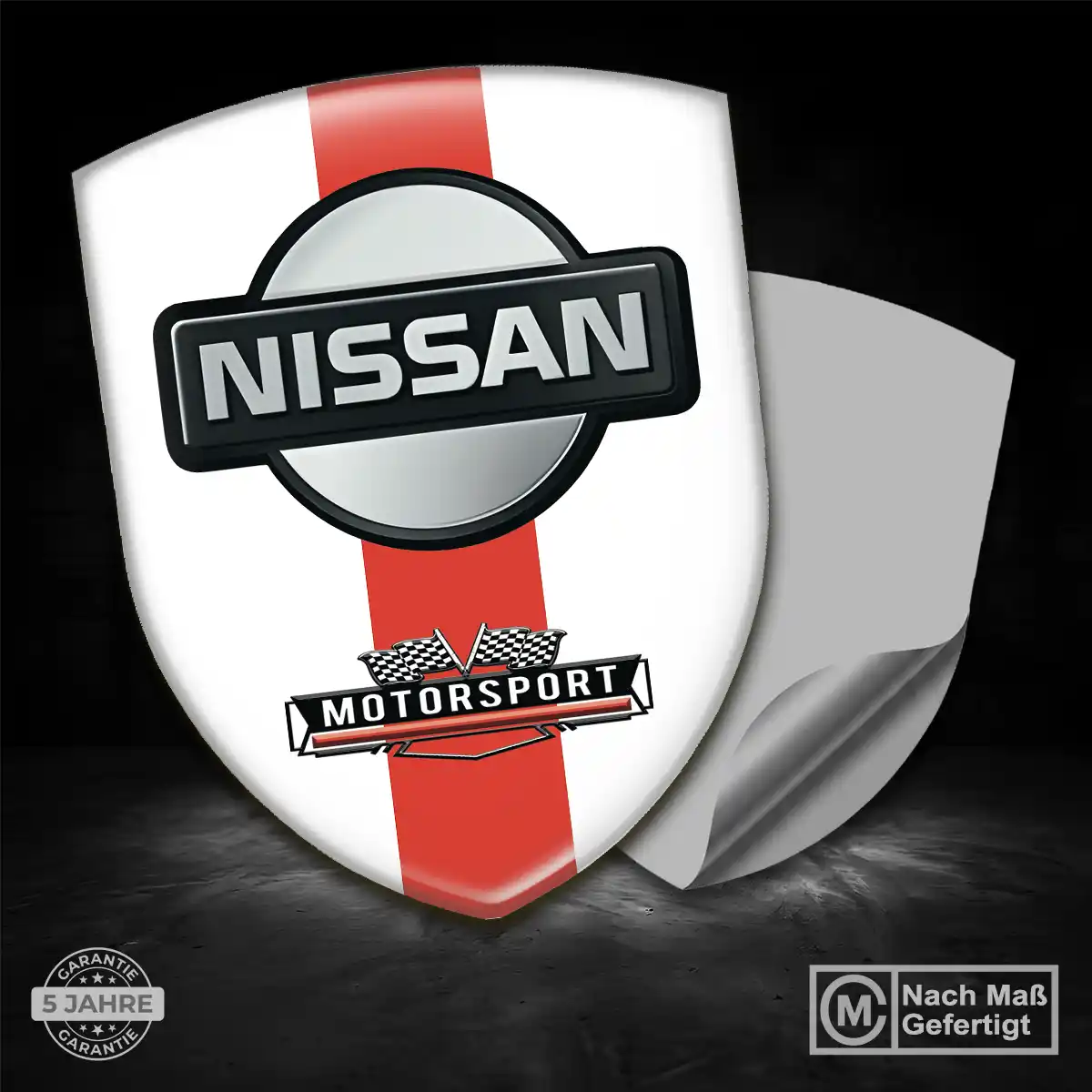 Nissan 3D Gel Aufkleber Ausdrucksstarkes Design