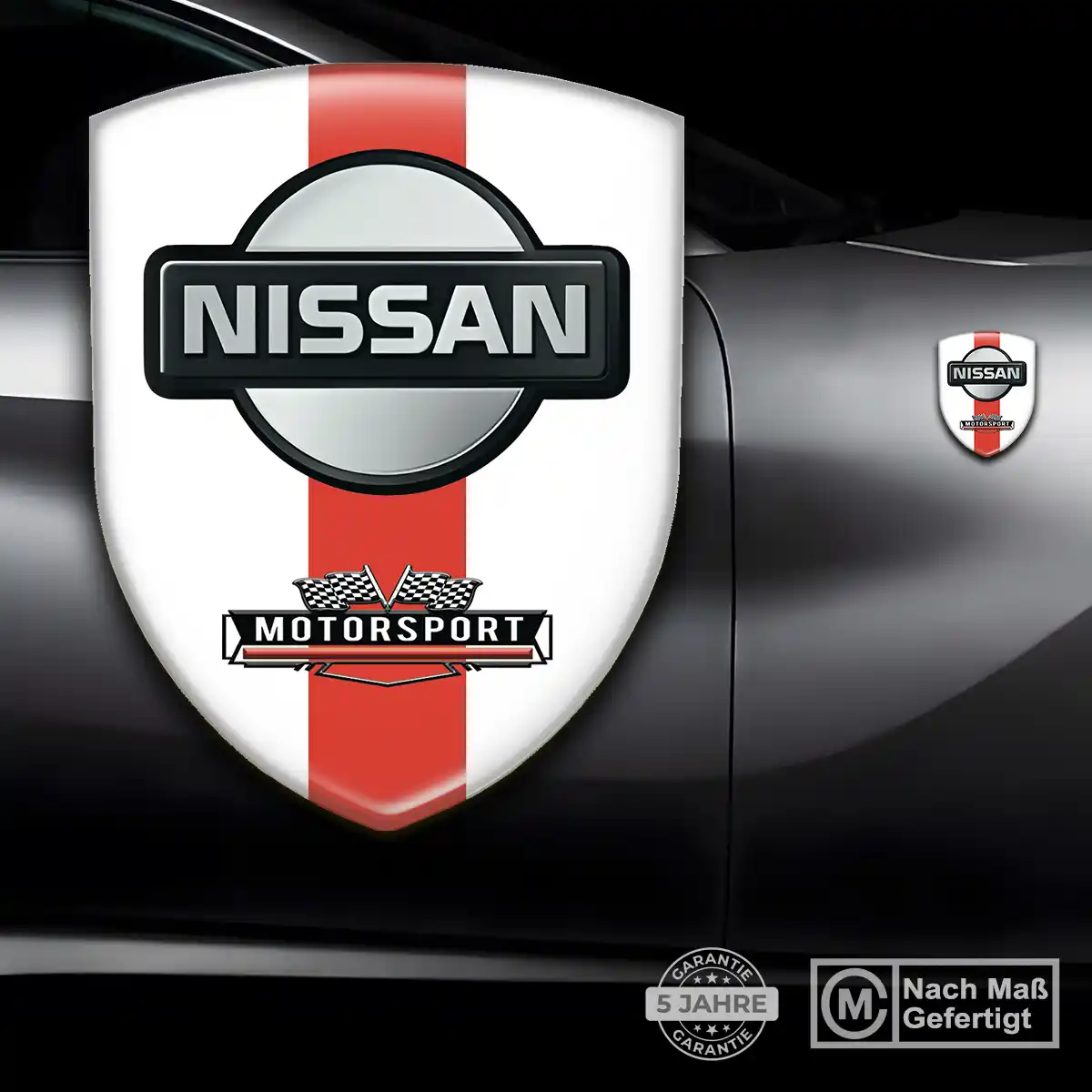 Nissan 3D Gel Aufkleber Ausdrucksstarkes Design