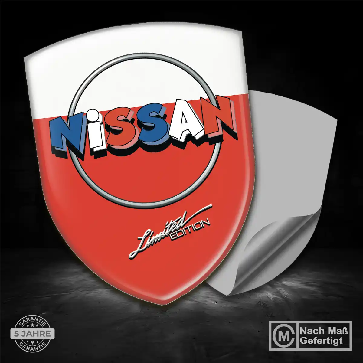 Nissan 3D Gel Aufkleber Auto Anspruchsvolles Design