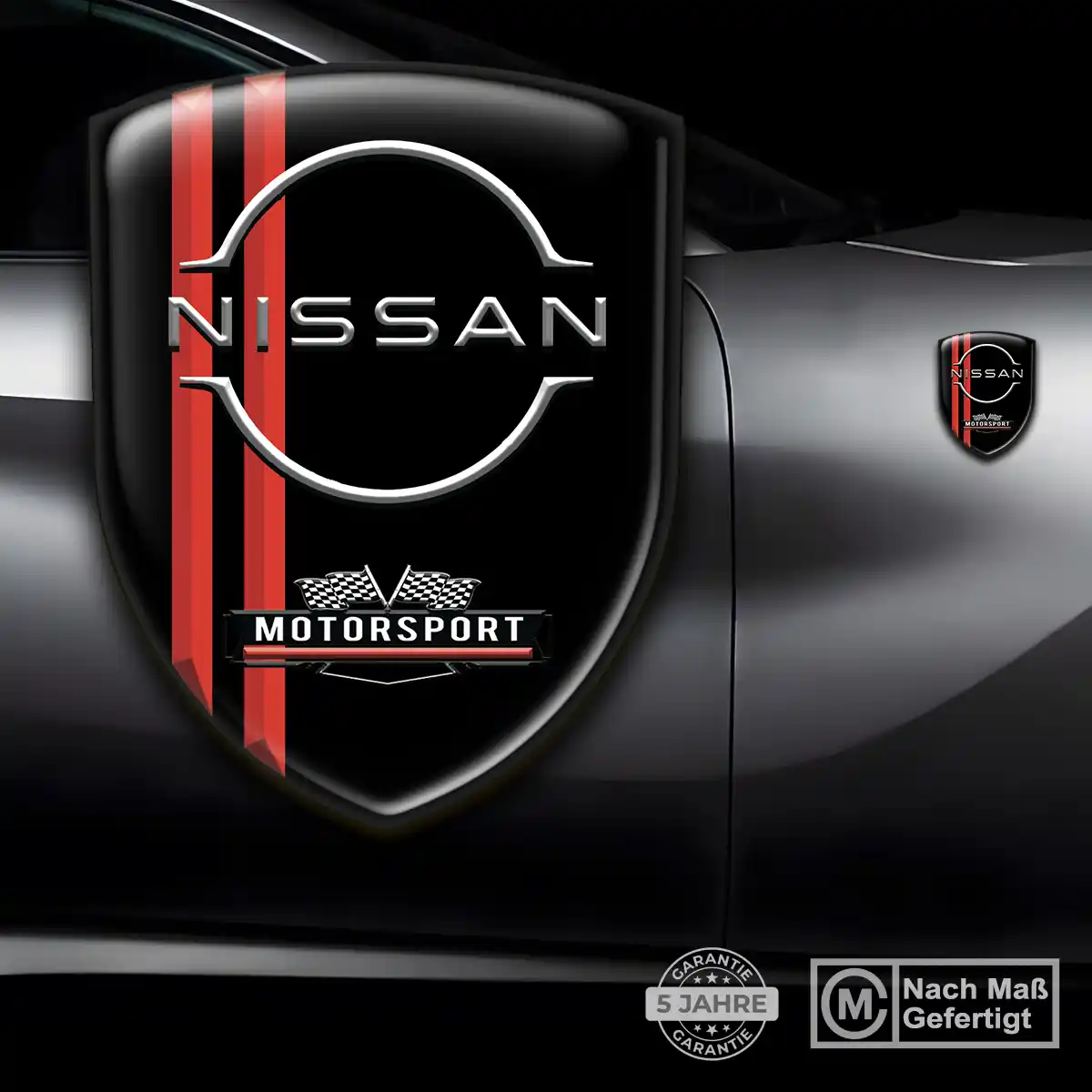 Nissan 3D Gel Aufkleber Auto Ausdrucksstarkes Design