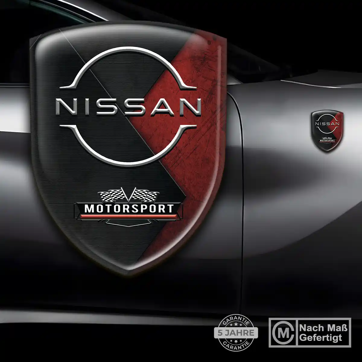 Nissan 3D Gel Aufkleber Auto Elegantes Design