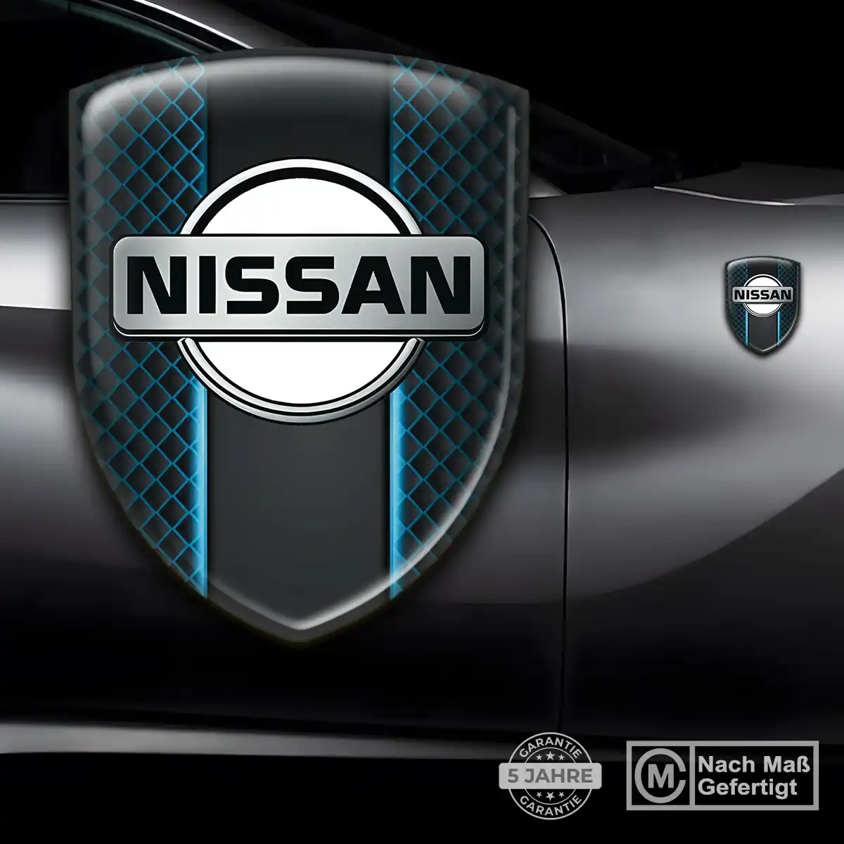 Nissan 3D Gel Aufkleber Auto Premiumqualität