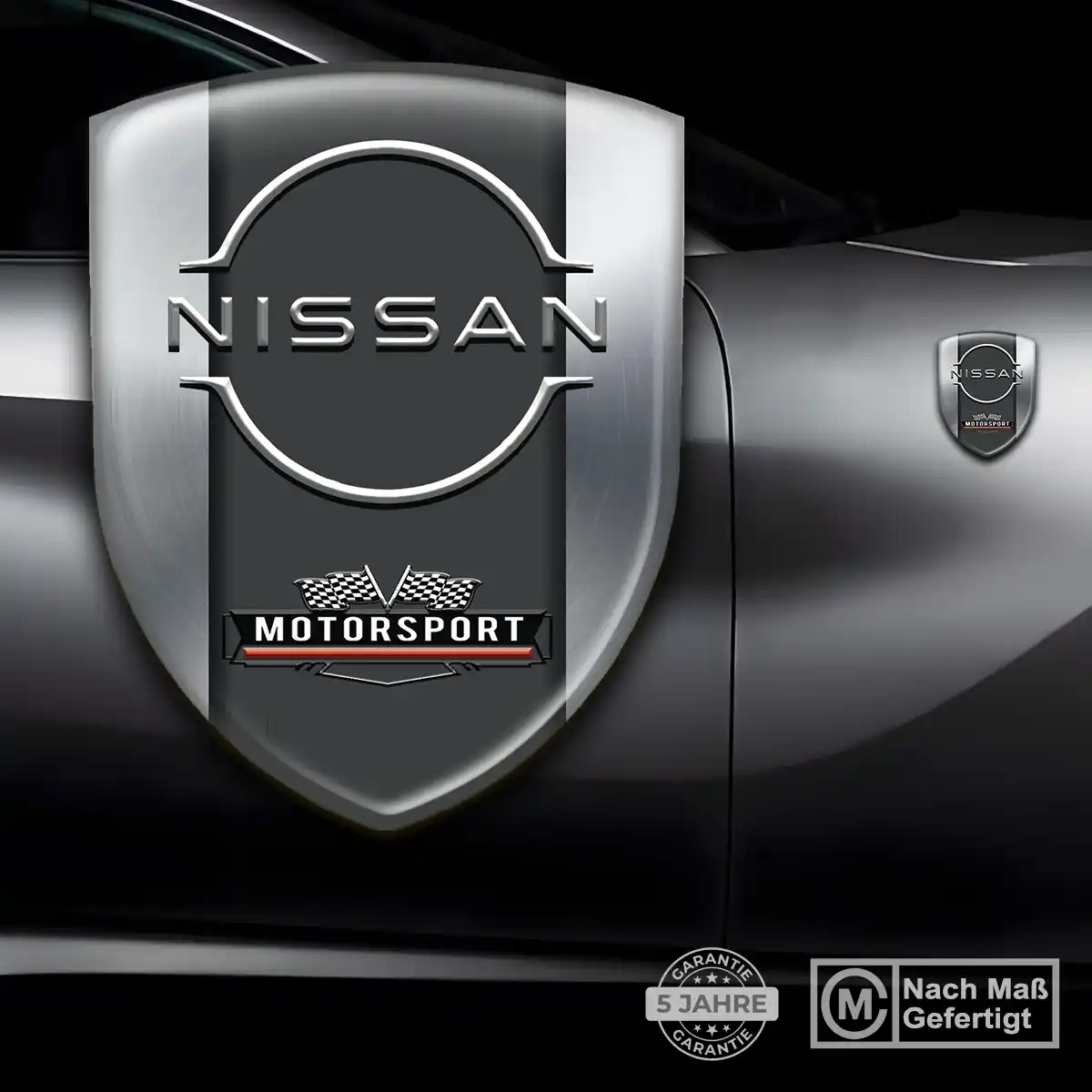 Nissan 3D Gel Aufkleber Auto Stilvolles Design