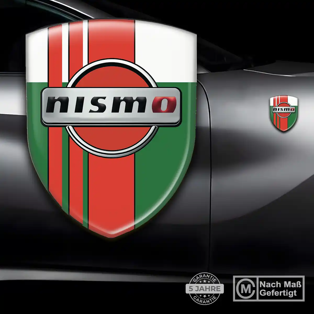 Nissan 3D Gel Aufkleber Emblem Anspruchsvolles Design