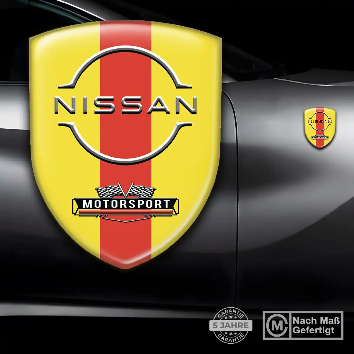 Nissan 3D Gel Aufkleber Emblem Ausdrucksstarkes Design