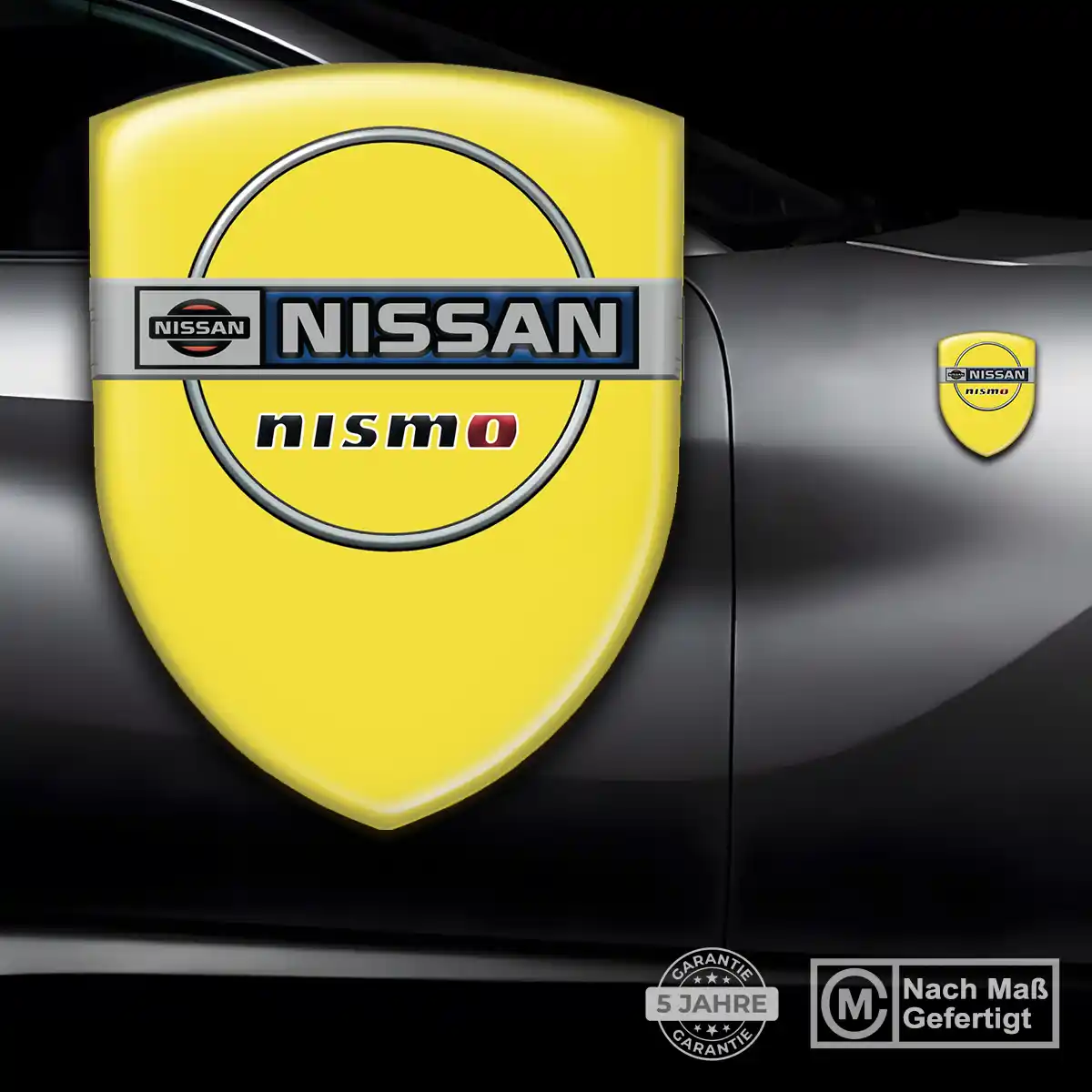 Nissan 3D Gel Aufkleber Emblem Auto Elegantes Design
