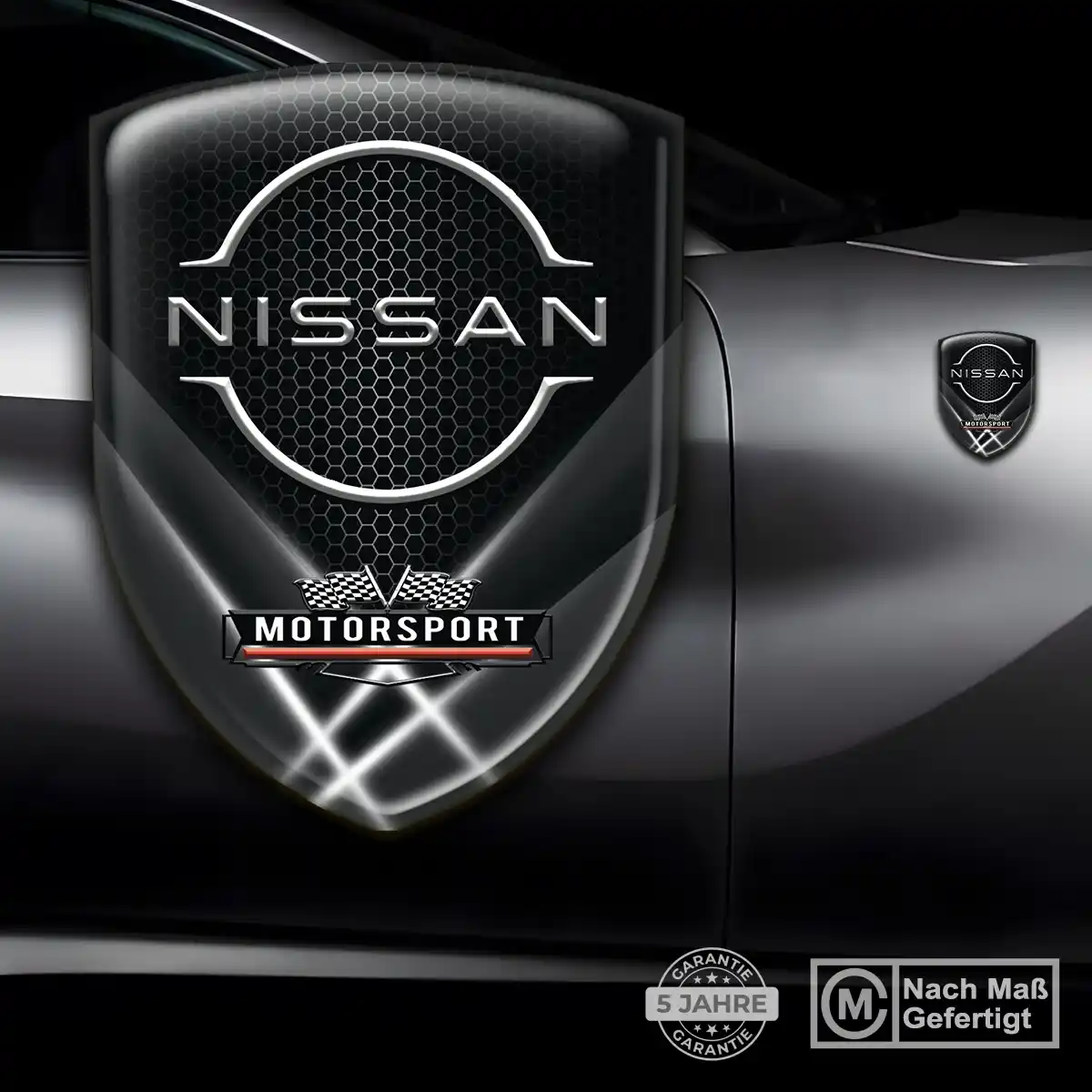 Nissan 3D Gel Aufkleber Emblem Auto Exterieurdesign