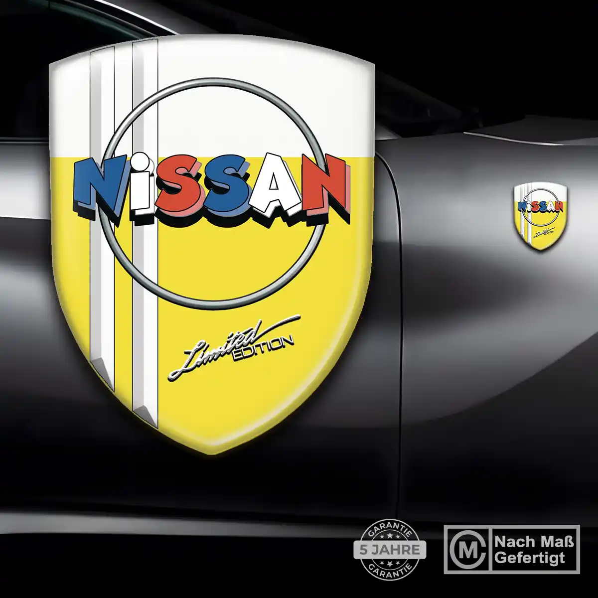 Nissan 3D Gel Aufkleber Emblem Auto Limitierte Auflage