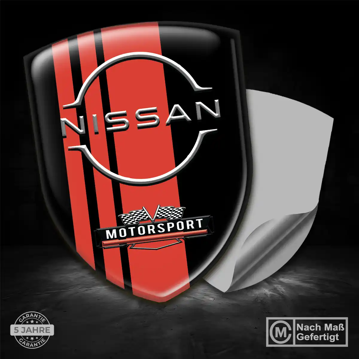 Nissan 3D Gel Aufkleber Emblem Auto Luxus-Edition