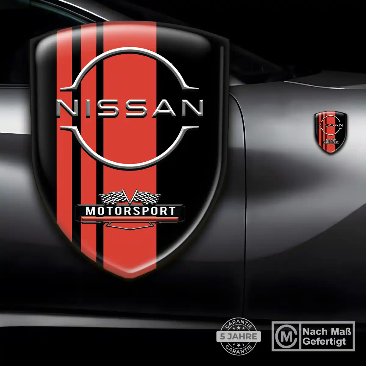 Nissan 3D Gel Aufkleber Emblem Auto Luxus-Edition