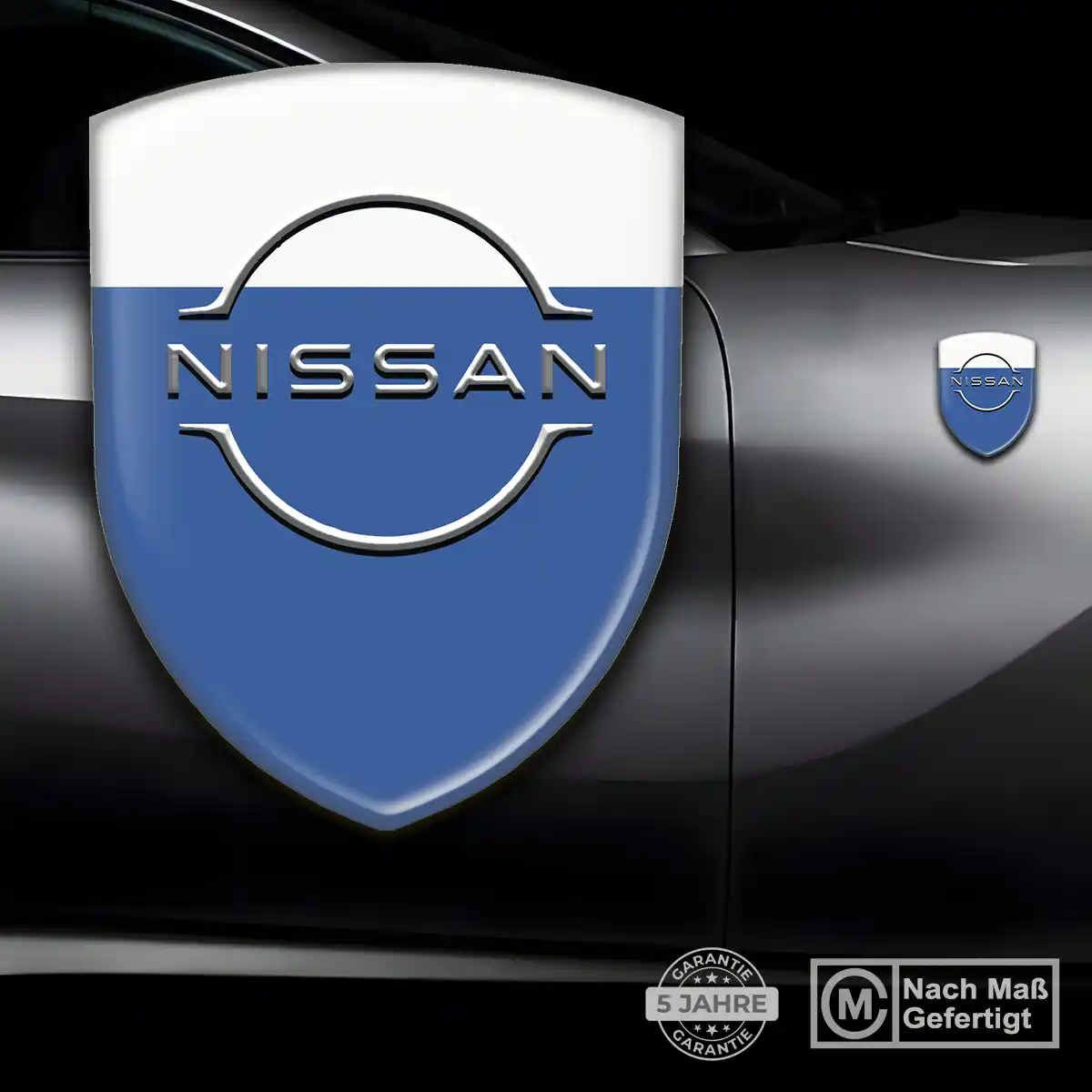 Nissan 3D Gel Aufkleber Emblem Auto Markenedition
