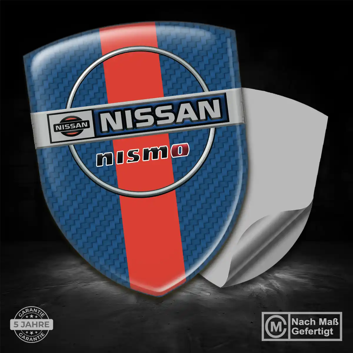 Nissan 3D Gel Aufkleber Emblem Auto Modernes Design
