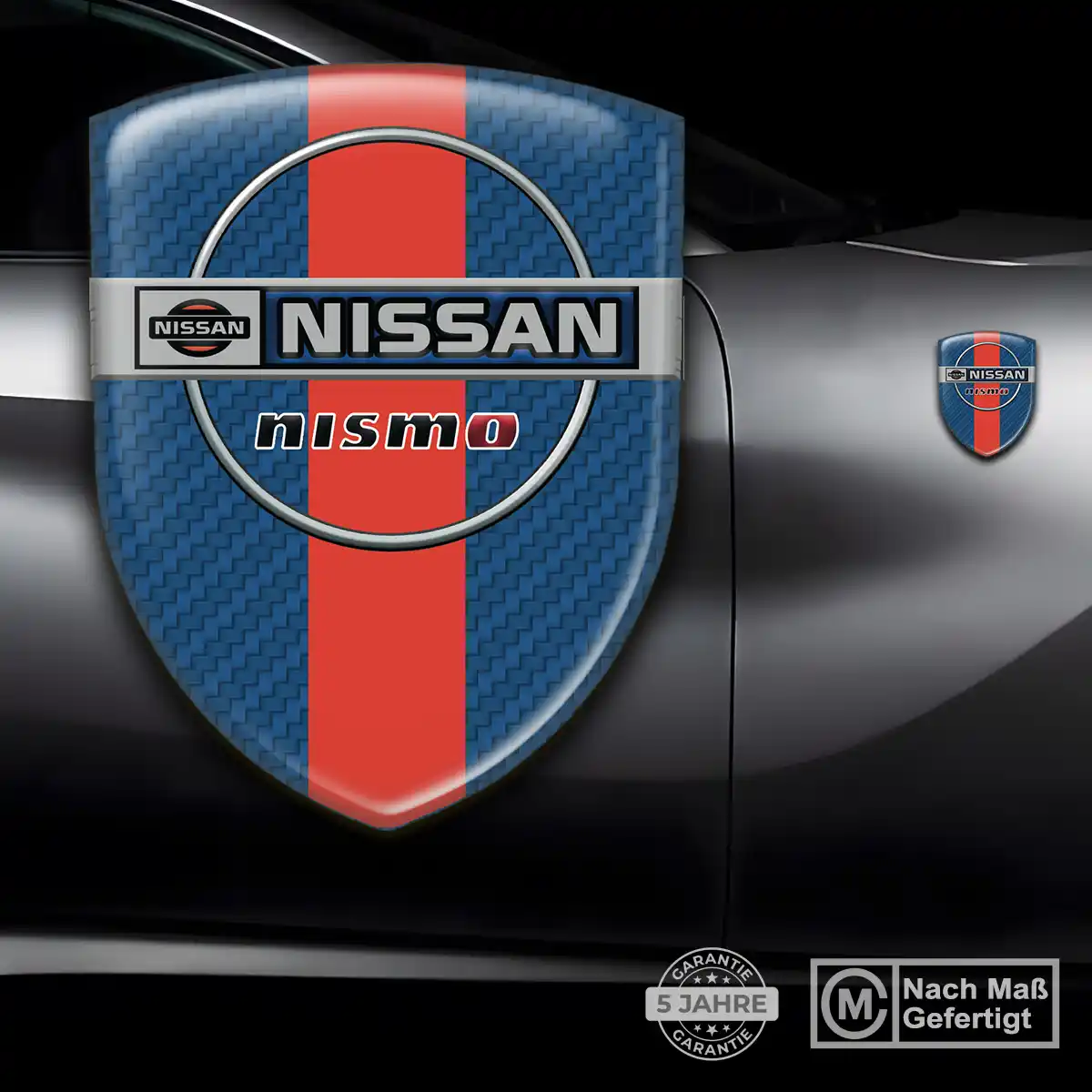 Nissan 3D Gel Aufkleber Emblem Auto Modernes Design