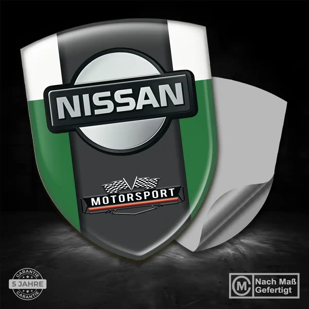 Nissan 3D Gel Aufkleber Emblem Auto Premium-Edition