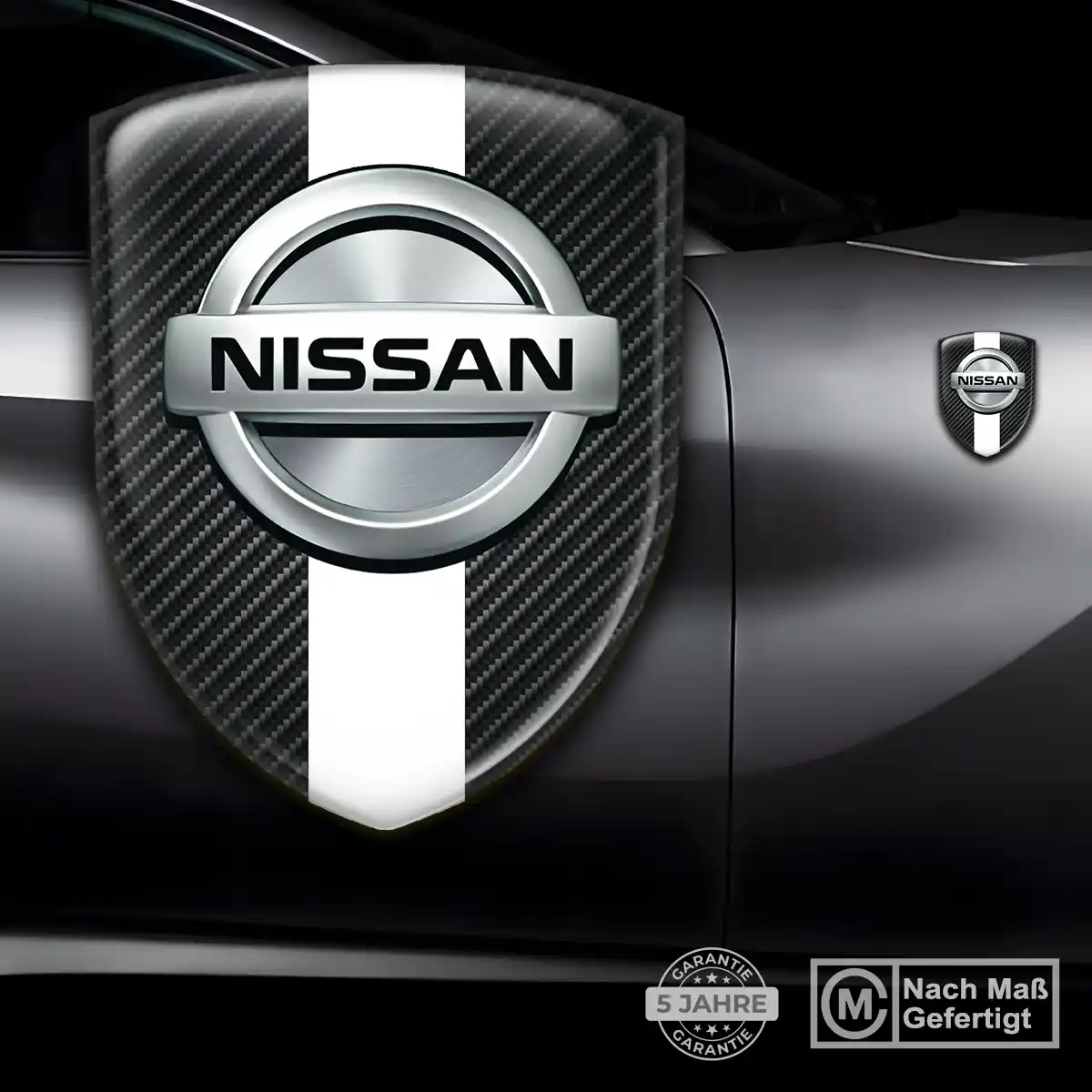 Nissan 3D Gel Aufkleber Emblem Auto Stilvolles Design