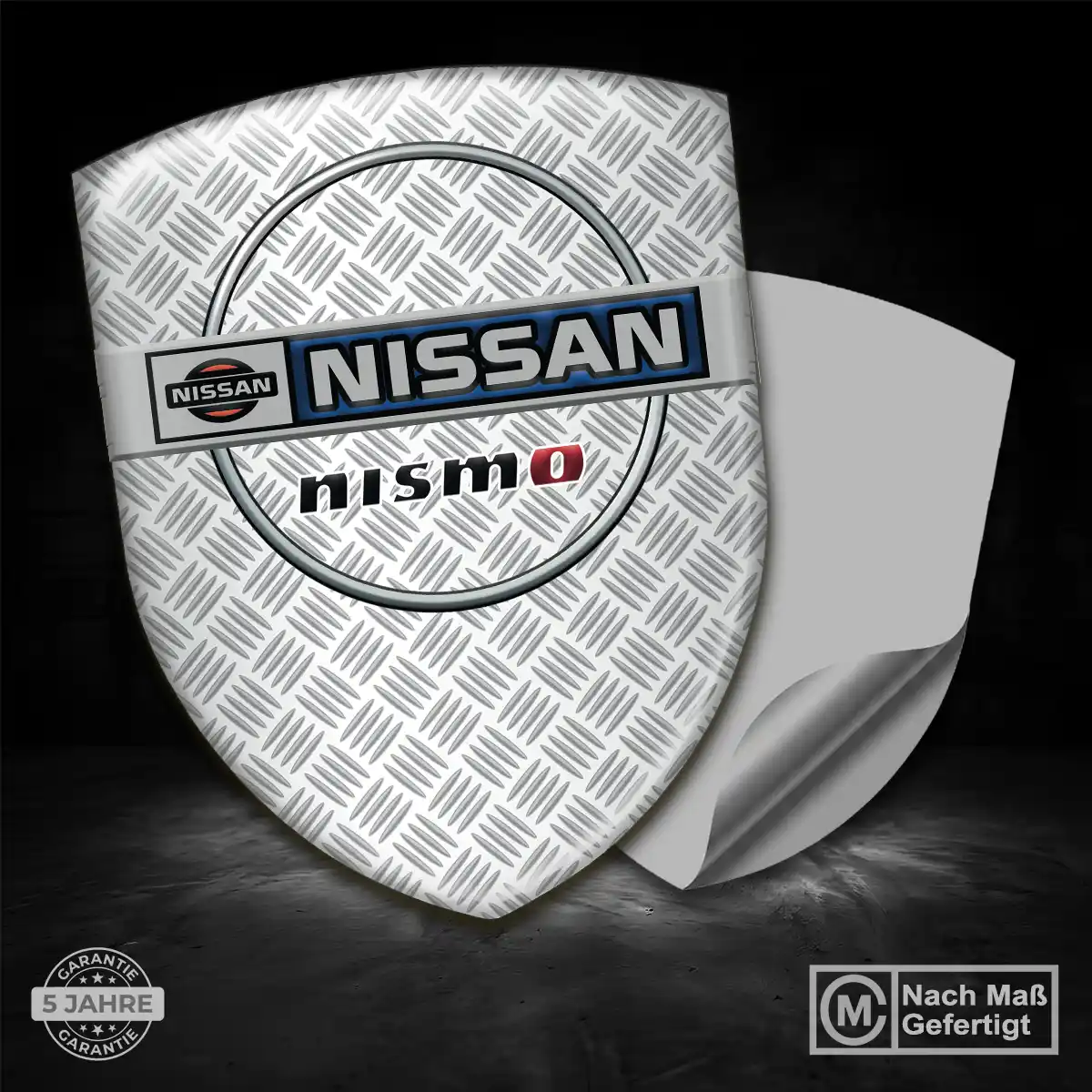 Nissan 3D Gel Aufkleber Emblem Edles Design